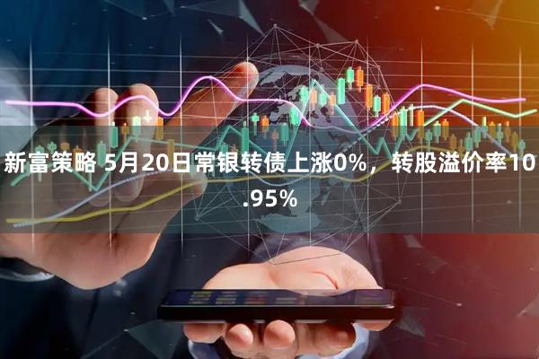 新富策略 5月20日常银转债上涨0%，转股溢价率10.95%