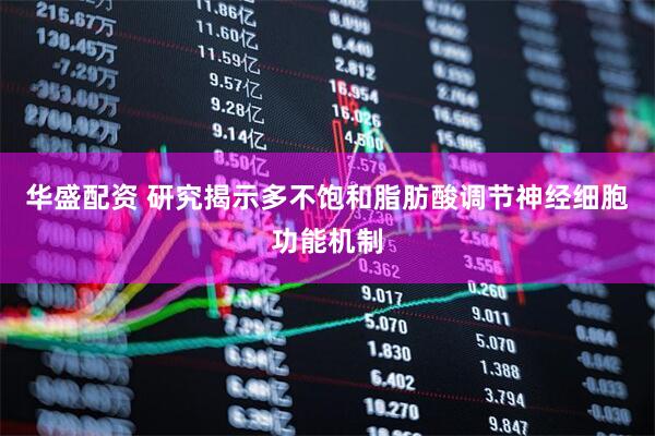 华盛配资 研究揭示多不饱和脂肪酸调节神经细胞功能机制