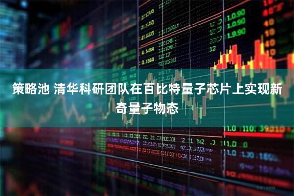 策略池 清华科研团队在百比特量子芯片上实现新奇量子物态